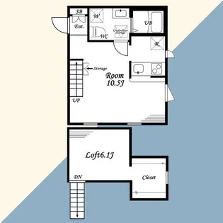 プリマ町田金森壱番館【1階】の間取り