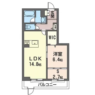 ロワイヤル フレーズ 武蔵野【1階】の間取り