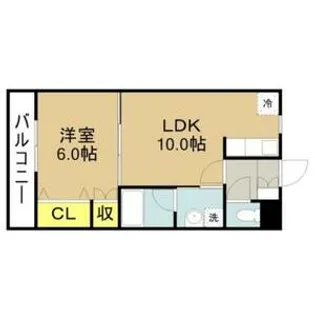 ローズフェアリー【3階】の間取り