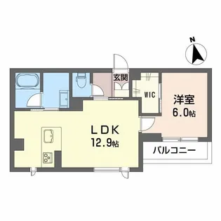 シャーメゾン カームヴィラ【3階】の間取り