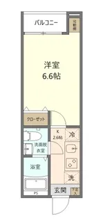 東京都大田区仲六郷2【アパート】の間取り