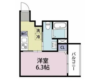 (仮称)井土ケ谷下町新築アパート【1階】の間取り