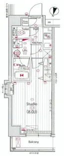 東京都練馬区豊玉北6【アパート】の間取り