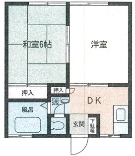 コートリベルテ1【2階】の間取り