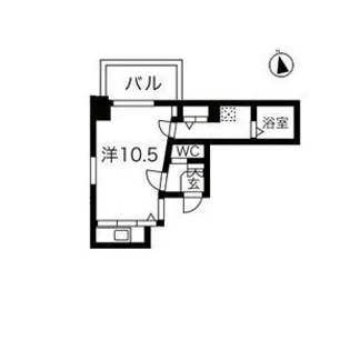 THE DOORS(ザ ドアーズ)【9階】の間取り
