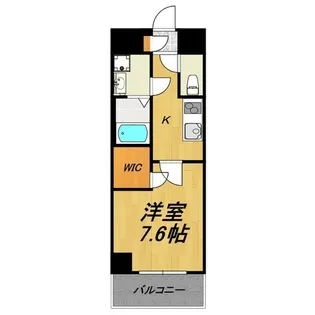 TIRAPALACE天神山【4階】の間取り