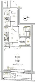 シャンファーレ東京ノース【3階】の間取り