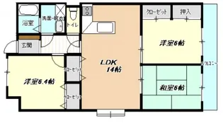 橋本ビル【4階】の間取り