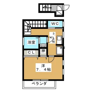 杉杉館【2階】の間取り