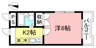 ハイツ反町【2階】の間取り