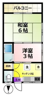 いつみ荘【3階】の間取り