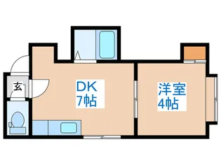 アバンティ【2階】の間取り