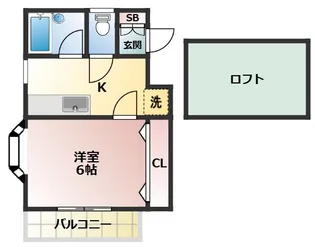 GLUCK HAUS【2階】の間取り