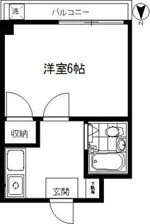 マンション増田【3階】の間取り