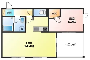 神奈川県小田原市栄町4【マンション】の間取り