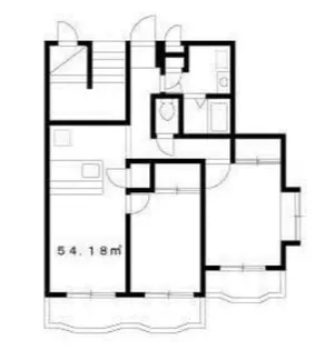 コスモフラワー【2階】の間取り