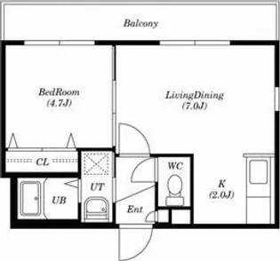 アズライトN17【3階】の間取り
