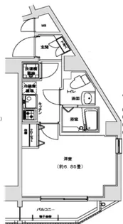 ドルチェ文京小石川【2階】の間取り