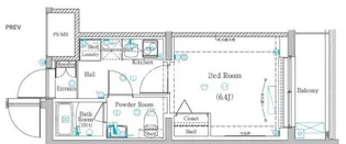 ラフィスタ元町II【1階】の間取り