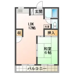 東京都小平市上水南町3【マンション】の間取り