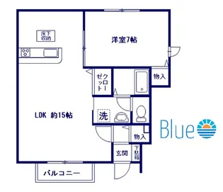 グレイスM【1階】の間取り