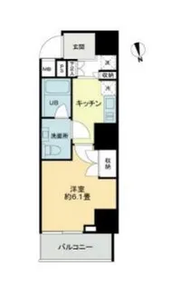 VIOR文京関口【10階】の間取り