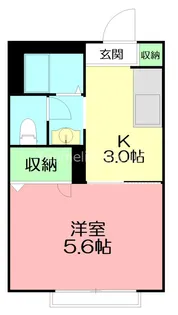 Bシャンブル(ボナーシャンブル)【1階】の間取り