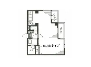 東川口マンション【3階】の間取り