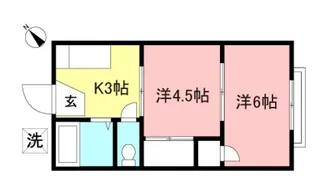 コーポイチカワ【2階】の間取り