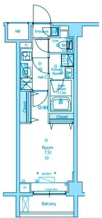 MAXIV川崎WEST【5階】の間取り