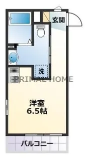 リチェンシア横浜三ツ沢下町【4階】の間取り