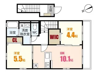 Violeta【2階】の間取り