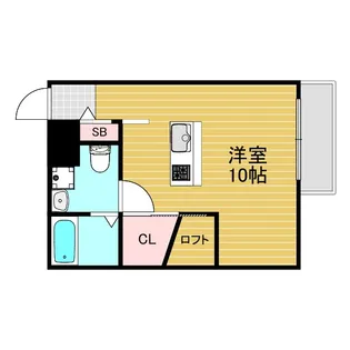 コスモクレスト柴島【2階】の間取り