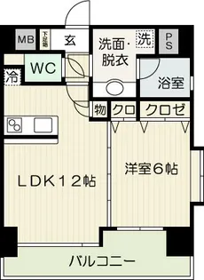 アークヒルズ【5階】の間取り