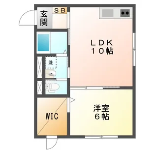 マロン【1階】の間取り