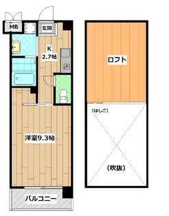スリーブランチ【3階】の間取り