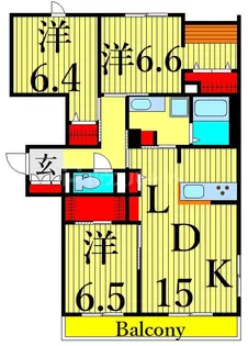エル ポトロ【2階】の間取り
