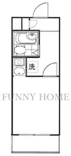 クレッセント三軒茶屋【1階】の間取り