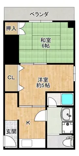 共栄マンション【3階】の間取り