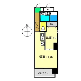 ルガーノ I【3階】の間取り