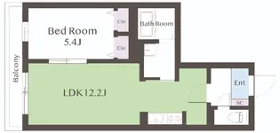 サニーシャレード・みね【2階】の間取り