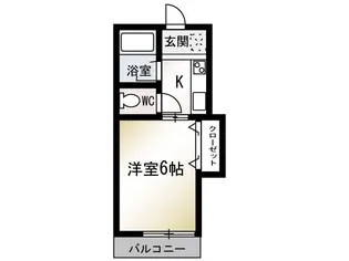 スペース上大槻【1階】の間取り