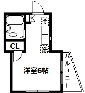 フローラルガーデン【1階】の間取り