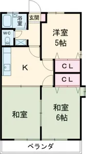 アクシス【2階】の間取り