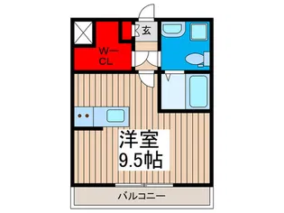 シャンブル英美IV【3階】の間取り
