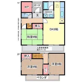 アイビス土合タウンの間取り