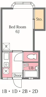 サニーサイド【2階】の間取り