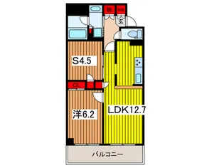 レジデンス浦和前地【3階】の間取り