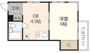 セブンインビル【5階】の間取り