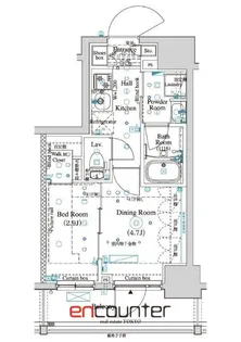 ARKMARK四谷左門町【4階】の間取り